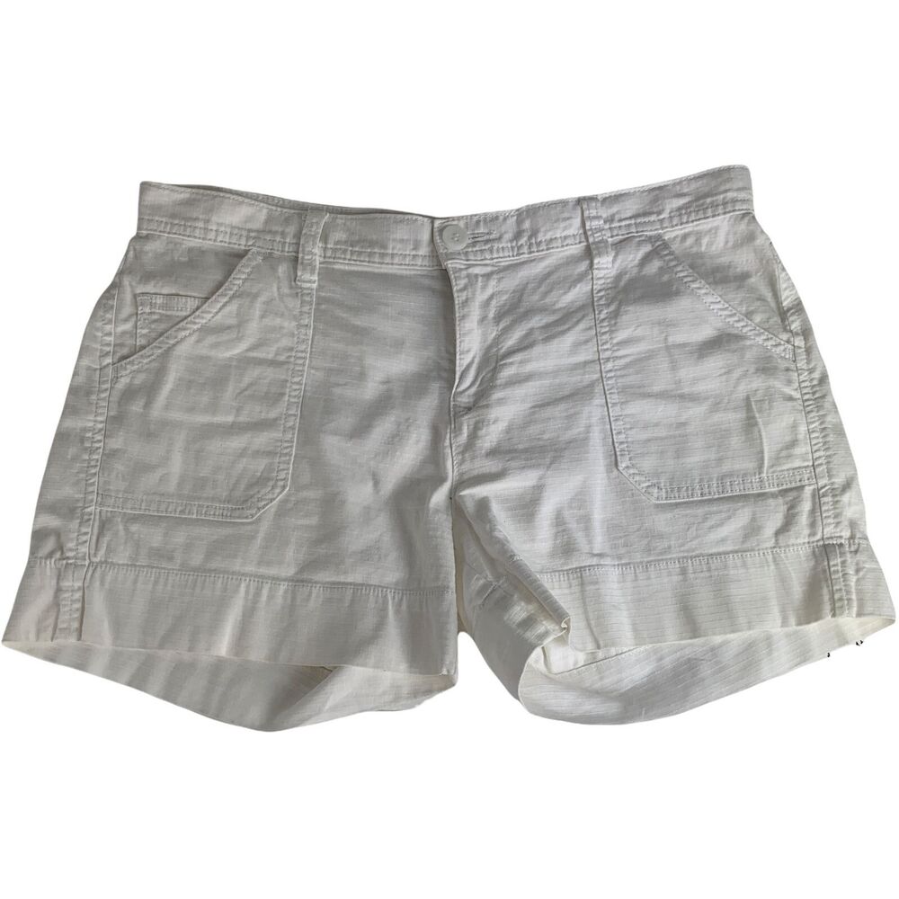Calvin Klein Jeans 6 Shorts White 33" X 4" Casual Mini Short Summer